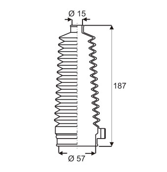 FUELLE FORD FIESTA/KA/COURIER/MONDEO HIDRAULICO