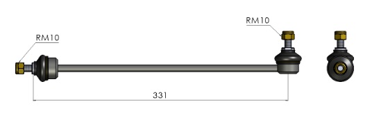 BIELETA MINI COOPER S 00/… // DELANTERA