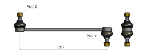 BIELETA FIAT 500 07/… - BRAVO 2013/…  // DELANTERA