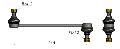 BIELETA HYUNDAI i30 2007--&gt; / VELOSTER 2011--&gt; / KIA CERATO 09/… // DELANTERA