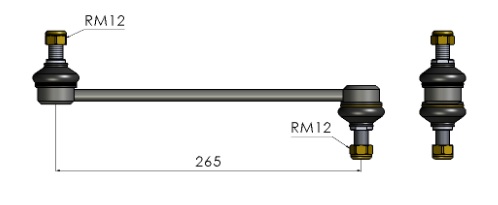 BIELETA KIA SPORTAGE 10/15 // DELANTERA