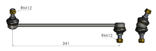 BIELETA KIA SORENTO 09/13 // DELANTERA IZQUIERDA