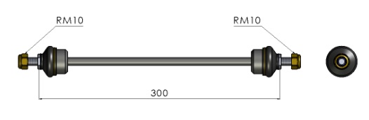 BIELETA PEUGEOT 106 91/04 // DELANTERA