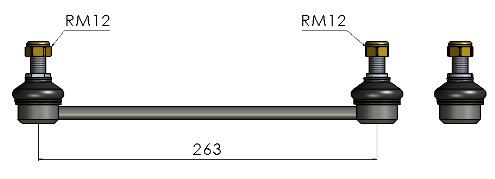 BIELETA PEUGEOT EXPERT 07/… / CITROEN JUMPY 07/16 G.II // DELANTERA